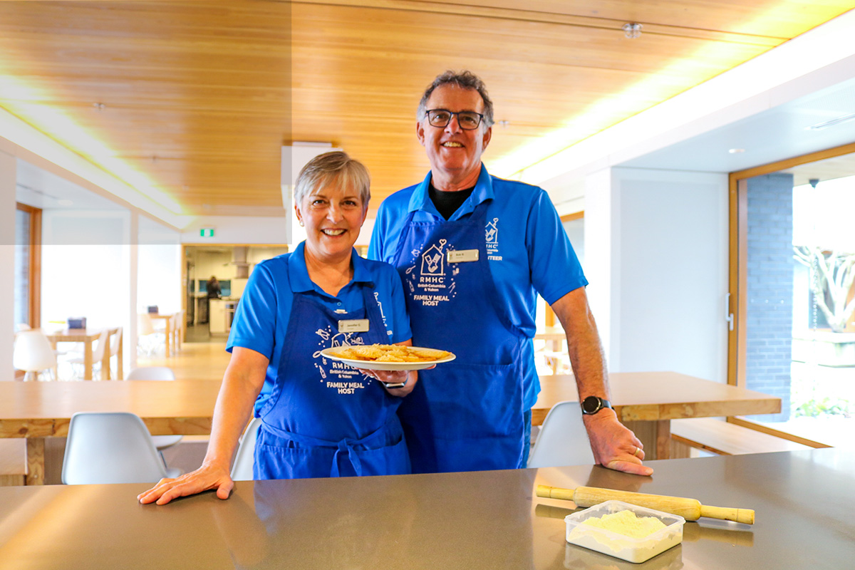 Bob & Jennifer Gardner - Volunteers at RMH BC
